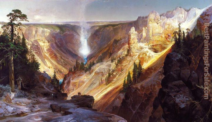 Thomas Moran Grand Canyon of the Yellowstone b